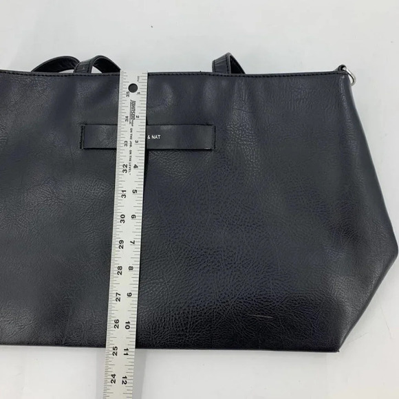 Matt‎ and Nat Women's Vegan Leather Medium Body Drop Handle Tote No Strap - Picture 11 of 11